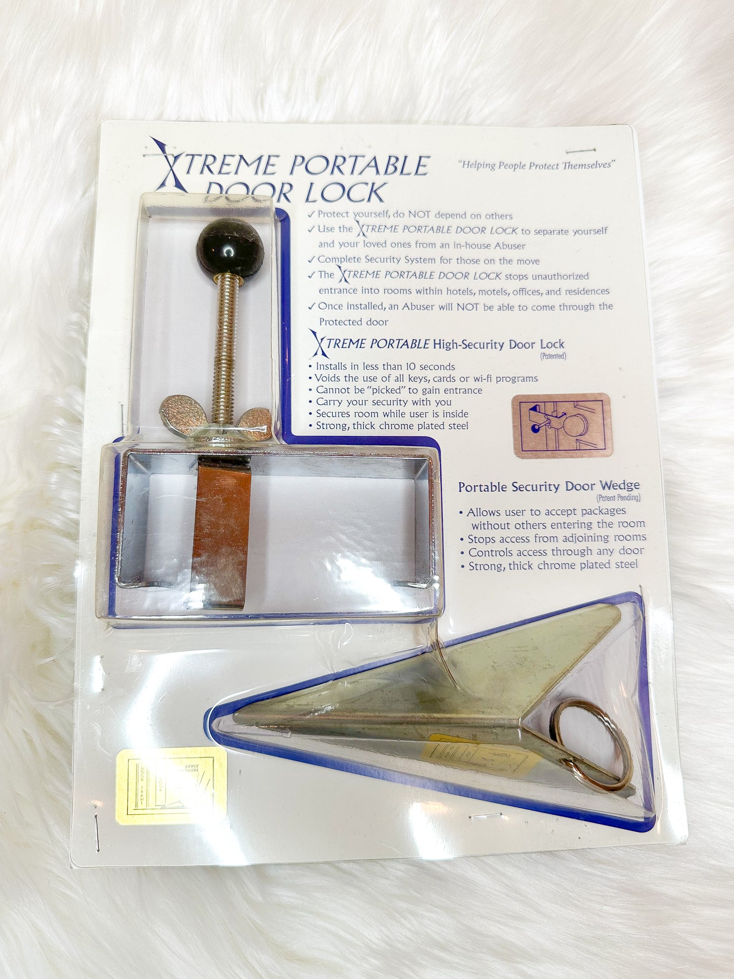 Kit de cerradura de puerta portátil Xtreme